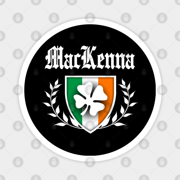 MacKenna Shamrock Crest Magnet by robotface